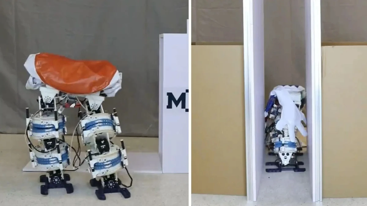 Robot 'biến hình' của Trung Quốc gây sốc: Có thể hóa nhỏ, bơi, bay, đi trên mặt nước