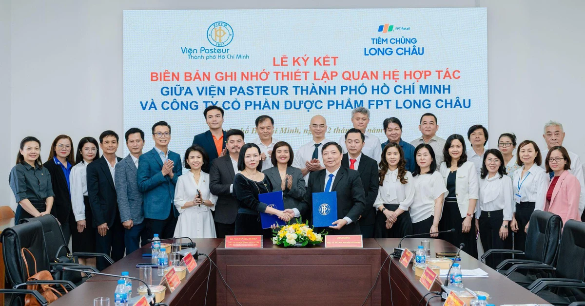 Vì Việt Nam khỏe mạnh: Long Châu và Viện Pasteur TP.HCM hợp tác chiến lược toàn diện