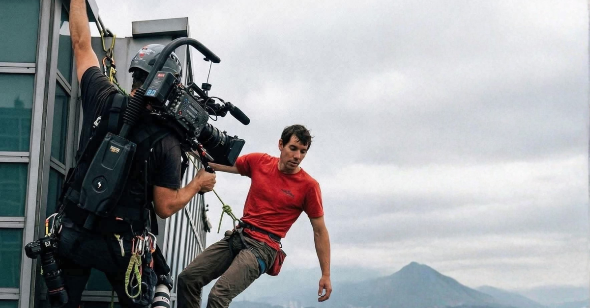 Thực hư hình ảnh người đàn ông 'một tay bám tường một tay quay phim' trên tòa nhà 508m ở Đài Bắc