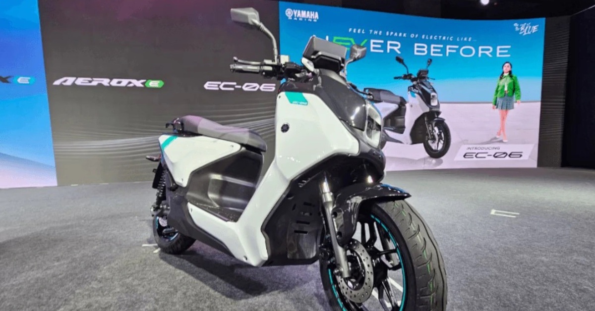 Yamaha ra mắt xe máy điện mới: 169km/sạc, giá ngang Honda Air Blade