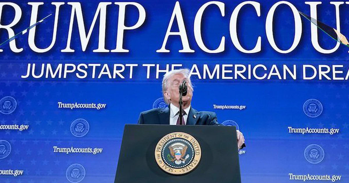 Mỹ công bố 'tài khoản tiết kiệm Trump': Gửi 1.000 USD có thể sinh lời đến 243.000 USD?