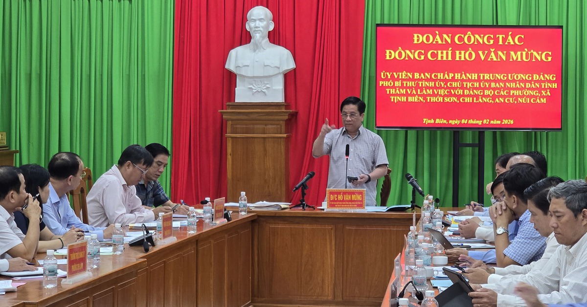 Xuất khẩu qua Tịnh Biên sụt mạnh, chủ tịch An Giang chỉ đạo làm việc ngay với phía Campuchia