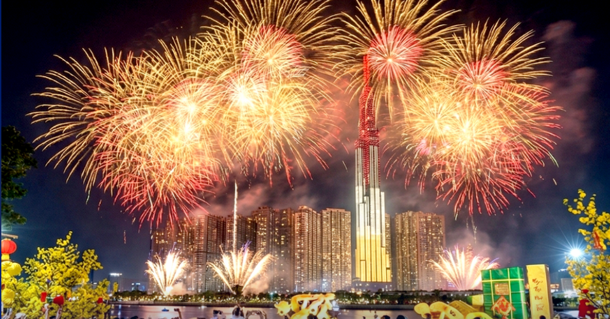 Chi tiết 17 điểm bắn pháo hoa đón Tết Nguyên đán 2026 tại TP.HCM