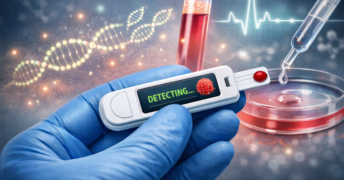 Que thử ung thư siêu nhạy, phát hiện dấu hiệu bệnh từ nồng độ cực thấp