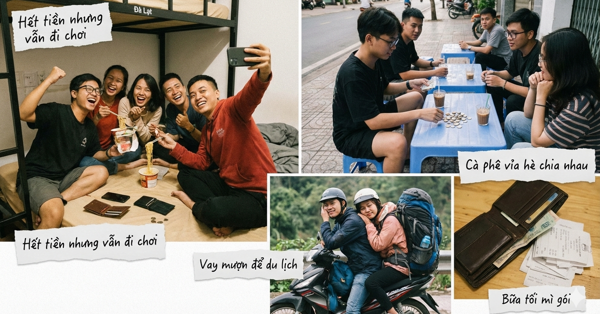 Than hết tiền, nhưng kèo du lịch, cà phê nào cũng có mặt: Người trẻ có thật sự 'rỗng túi'?