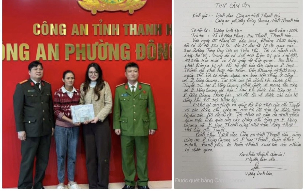 Công nhân môi trường trả lại hơn 1,4 tỉ đồng nhặt được khi quét rác