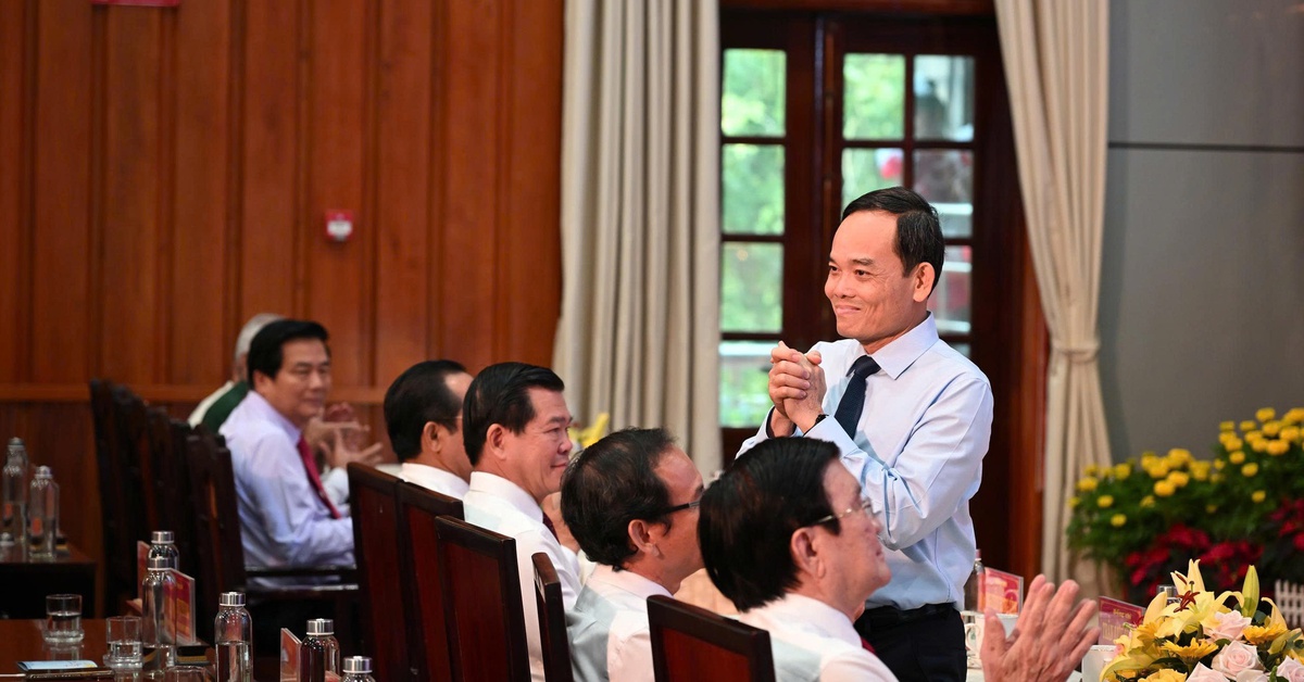 Bí thư Trần Lưu Quang, Chủ tịch Nguyễn Văn Được dự họp mặt mừng xuân tại Tây Ninh