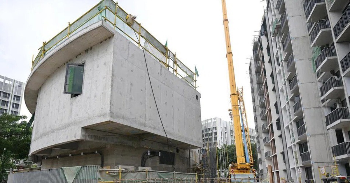 Singapore xây nhà nhanh, ít thợ nhờ máy in 3D