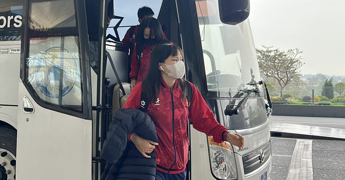 Tuyển nữ Việt Nam đã đến Trung Quốc tập huấn chuẩn bị cho Giải châu Á 2026