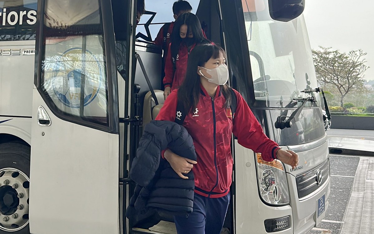 Tuyển nữ Việt Nam đã đến Trung Quốc tập huấn chuẩn bị cho Giải châu Á 2026