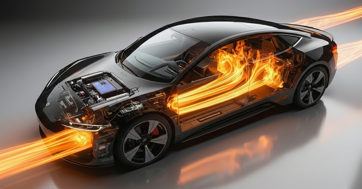 Lần đầu tiên có pin xe điện dù cháy cũng không lan vào cabin