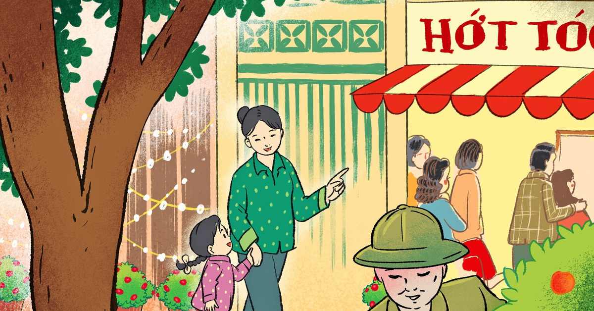 Tết này mẹ đã làm tóc chưa?