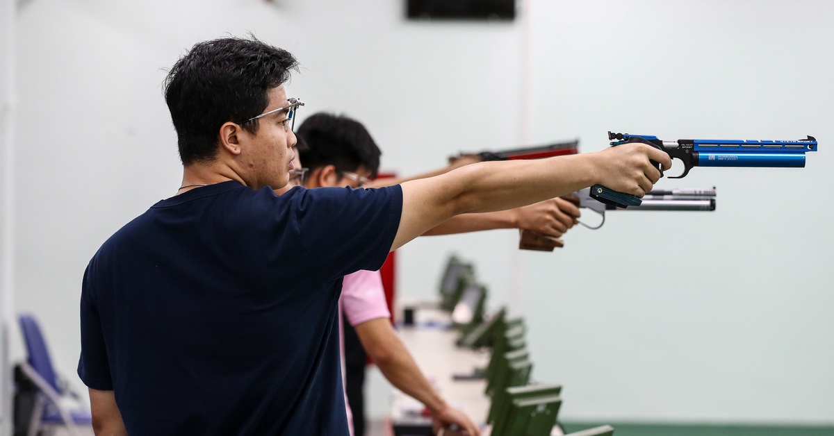 Phạm Quang Huy giành huy chương bạc bắn súng châu Á