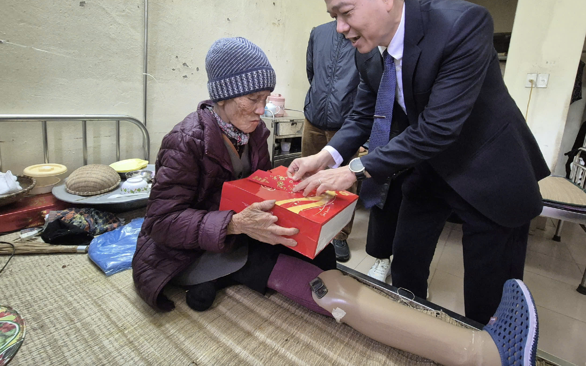 Mang Tết sớm đến với những bệnh nhân ở khu điều trị phong