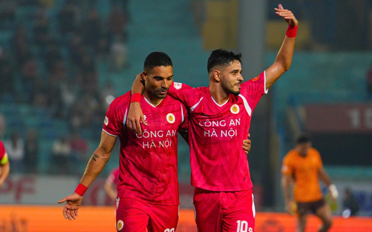 Bảng xếp hạng V-League vòng 14: CLB Công An Hà Nội  chắc ngôi đầu