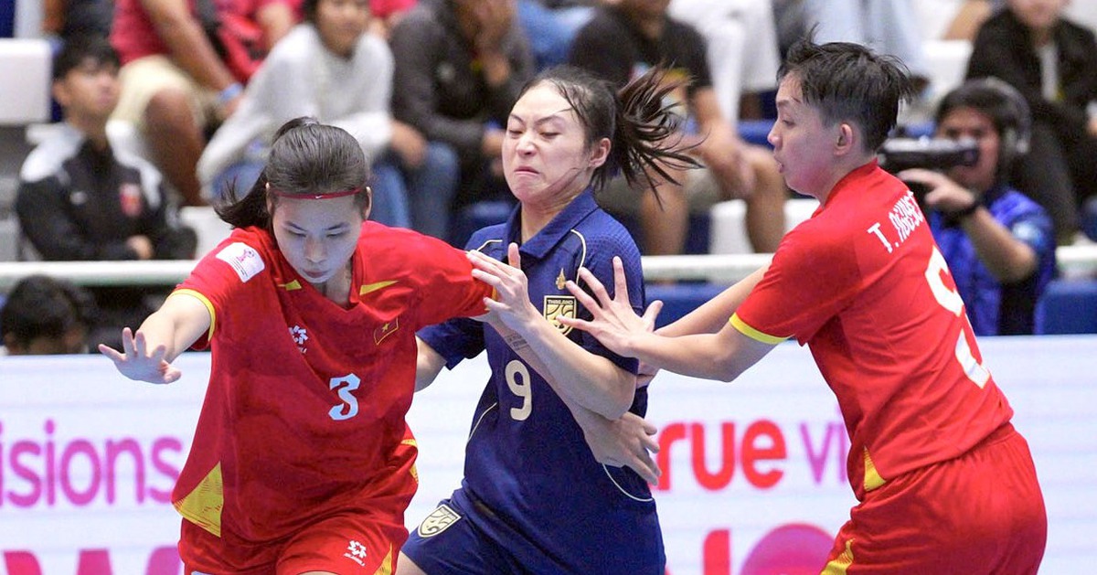 Giải futsal nữ Đông Nam Á 2026: Việt Nam trở thành cựu vô địch