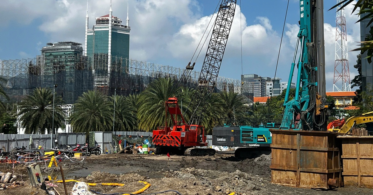 Công trình số 2 Tôn Đức Thắng, TP.HCM gây tiếng ồn cả ngày lẫn đêm