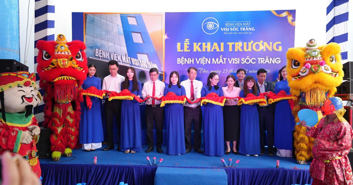 Khai trương Bệnh viện Mắt VISI Sóc Trăng