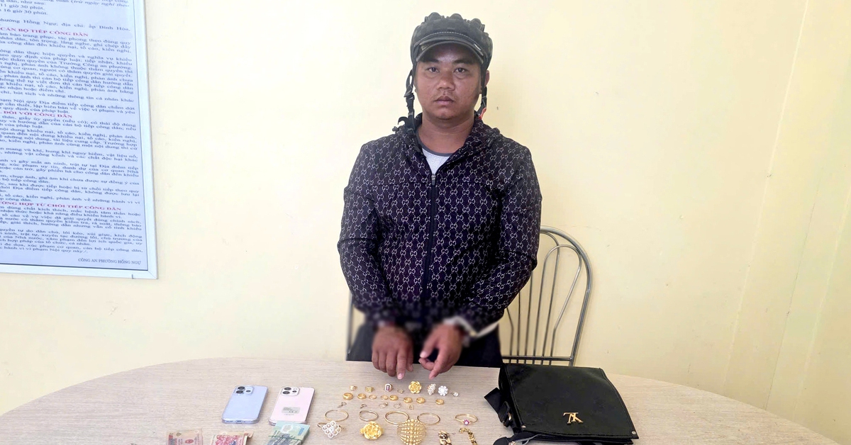 Phá két sắt trộm 1 tỉ đồng tiền, vàng ở Tây Ninh, bị bắt trên đường trốn về An Giang