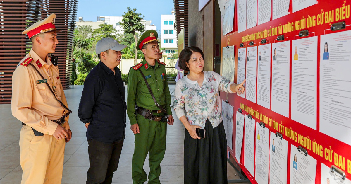 Sẵn sàng đảm bảo an toàn giao thông tại thủ đô cho ngày bầu cử