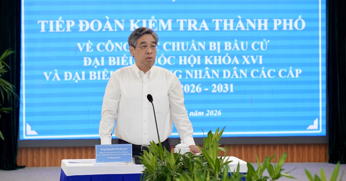 Phó bí thư Thành ủy TP.HCM Nguyễn Phước Lộc: Dự báo và xử lý kịp thời tình huống phát sinh về bầu cử