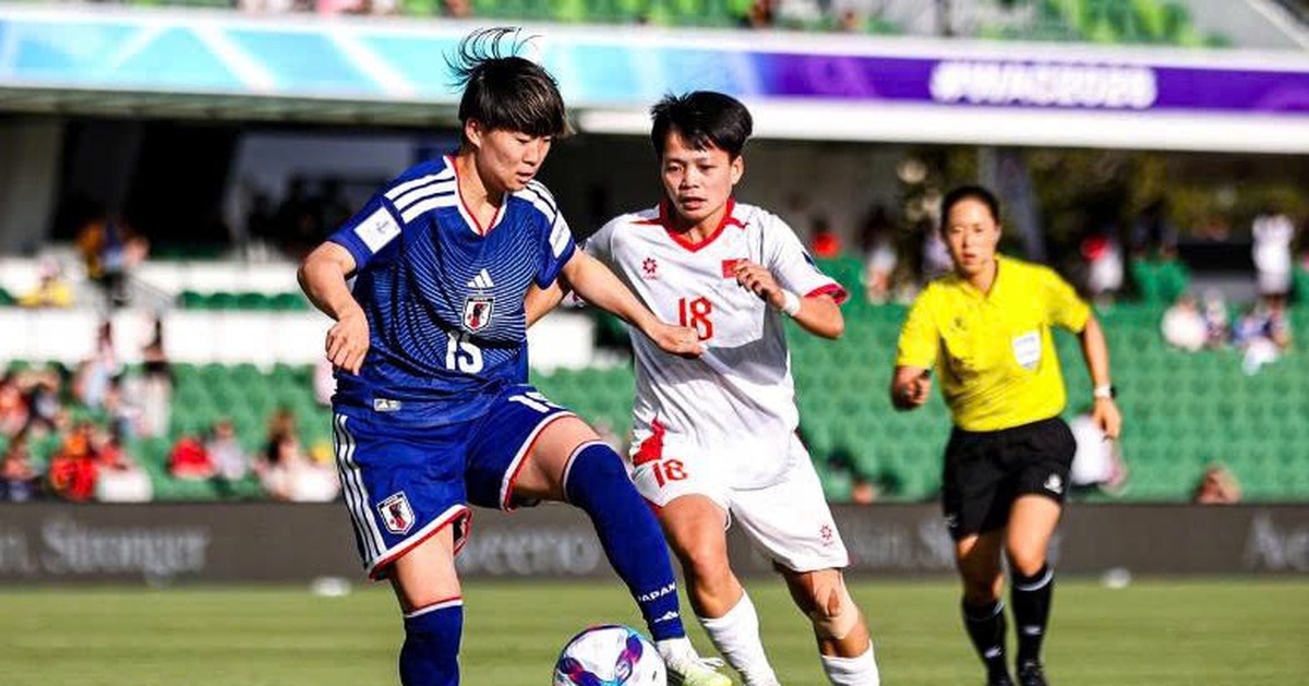 Tuyển nữ Việt Nam đấu Nhật Bản (hiệp 1) 0-1: Ueki mở tỉ số