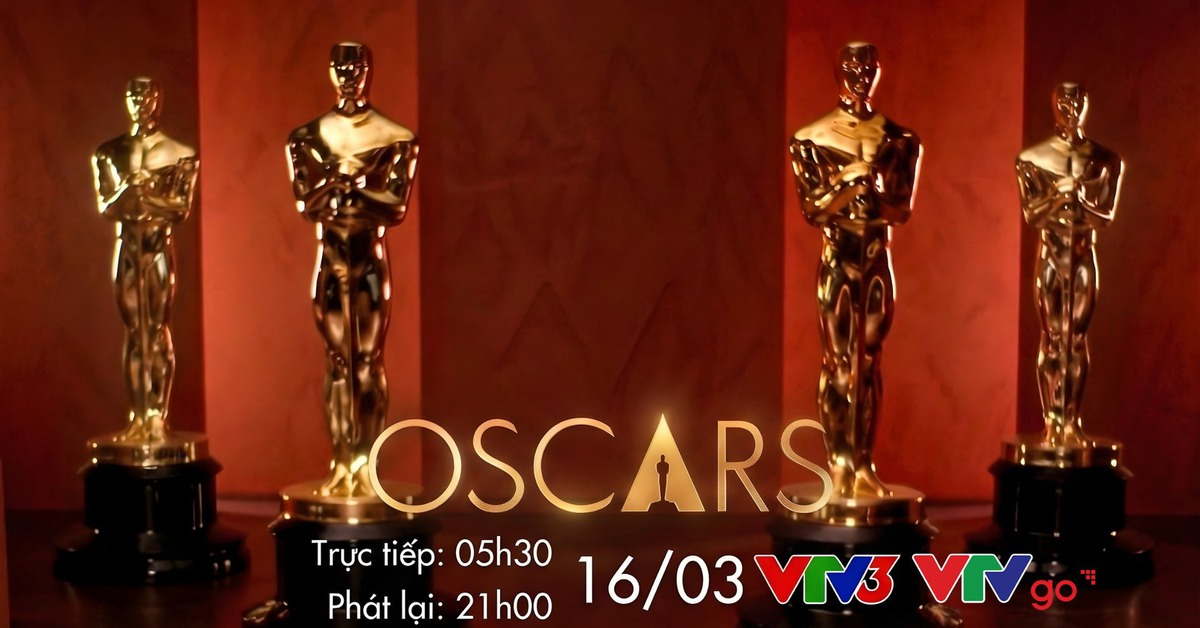 VTV3 truyền hình trực tiếp Oscar 2026 từ 5h30 sáng