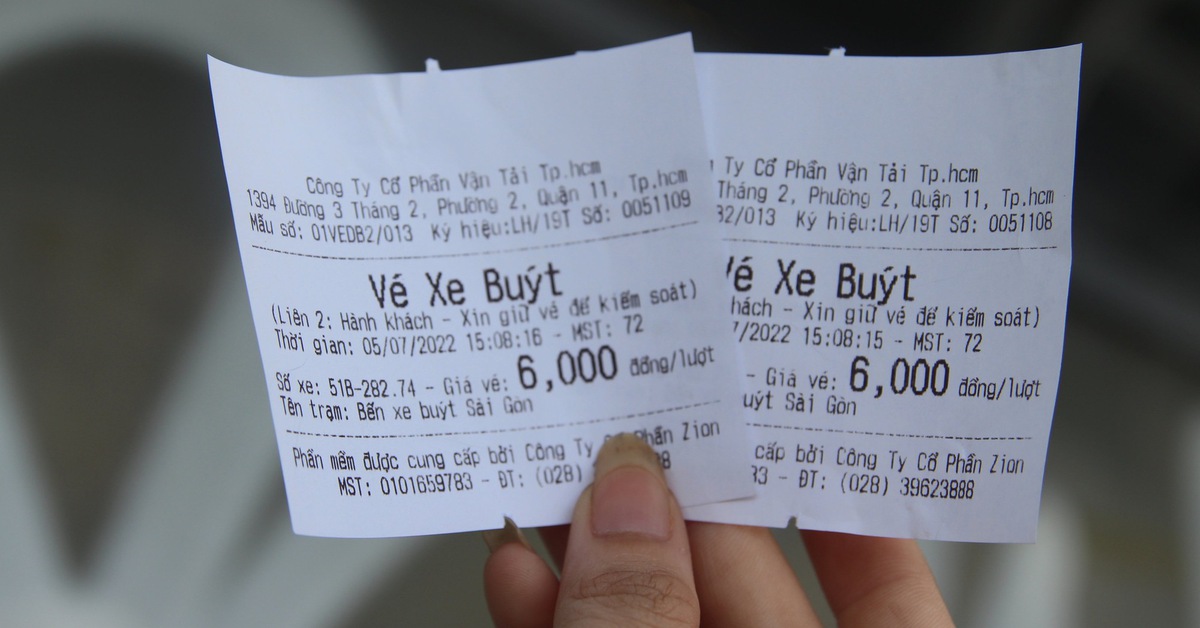 TP.HCM không in vé giấy trên 16 tuyến xe buýt