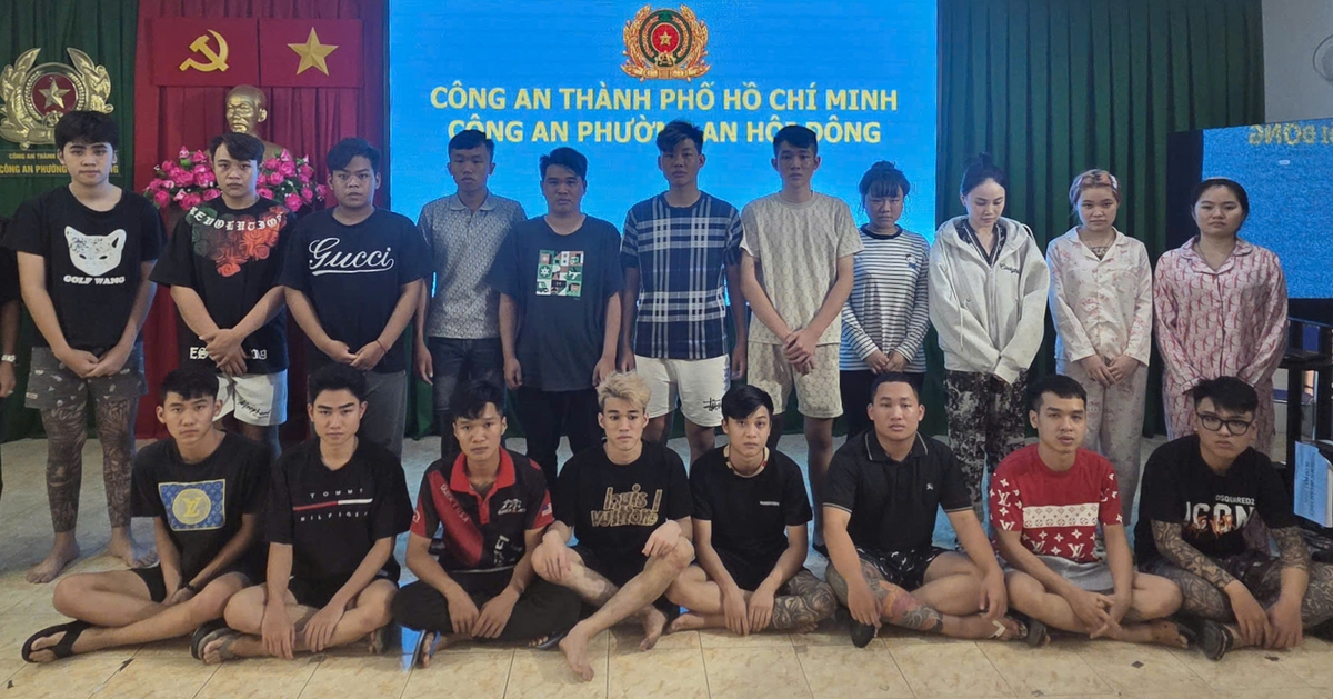 Hỗn chiến vì mâu thuẫn trên TikTok, 23 người bị khởi tố