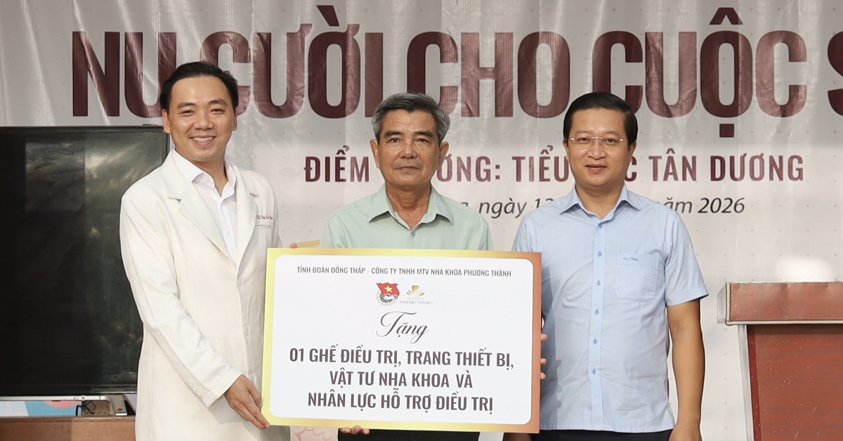 Đưa ghế nha khoa vào trường học - bảo vệ nụ cười trẻ em