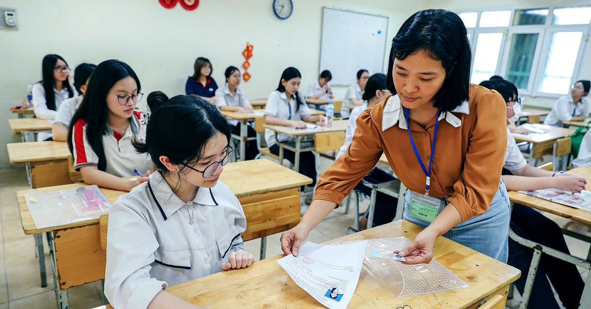 'Chốt' thi tuyển sinh lớp 10 tại Hà Nội vào ngày 30 và 31-5