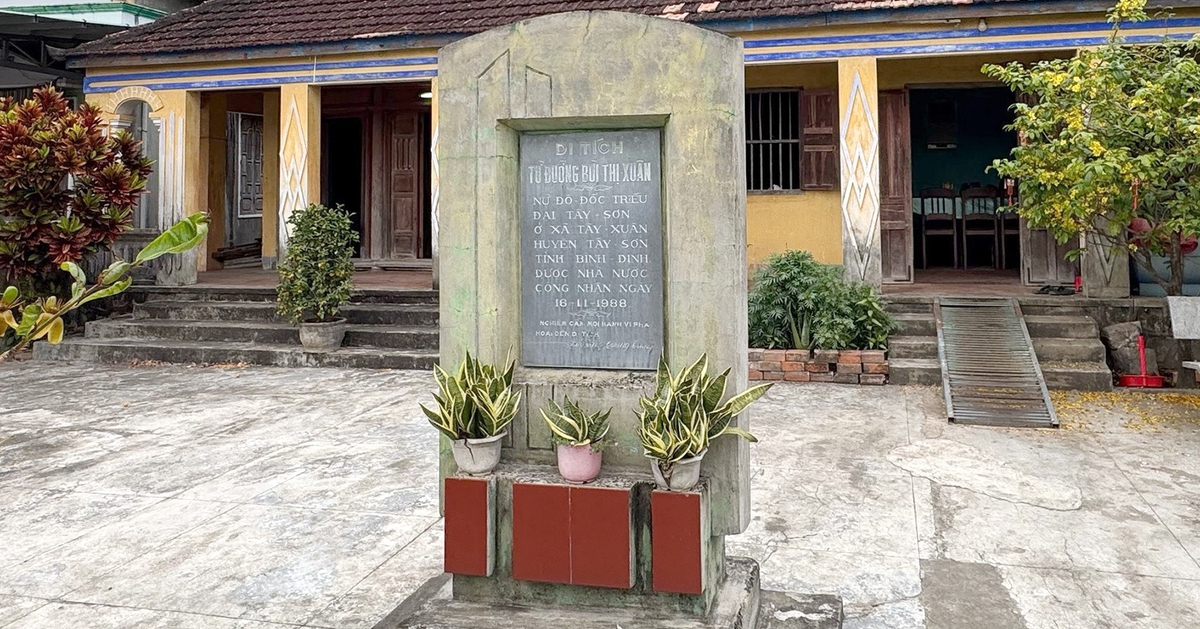 Tháng giêng, viếng đô đốc Bùi Thị Xuân