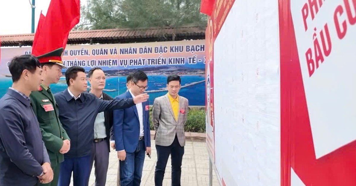 Đặc khu Bạch Long Vĩ là nơi bầu cử sớm duy nhất của Hải Phòng, không bầu HĐND cấp xã, phường