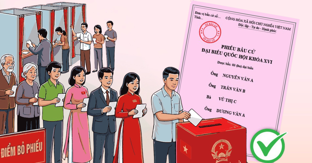 Bầu cử Quốc hội và HĐND: Những phiếu bầu cử nào là phiếu không hợp lệ?