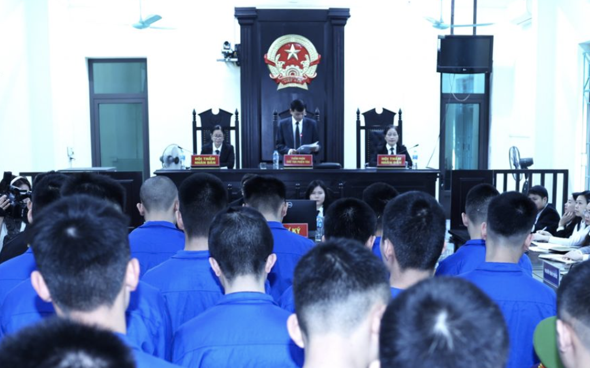 62 thanh thiếu niên mang phóng lợn, kiếm đi 'hỗn chiến' ở Ninh Bình lãnh án