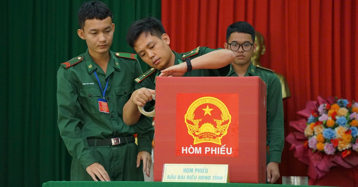 Lâm Đồng hoàn tất bầu cử sớm tại 5 khu vực lực lượng vũ trang