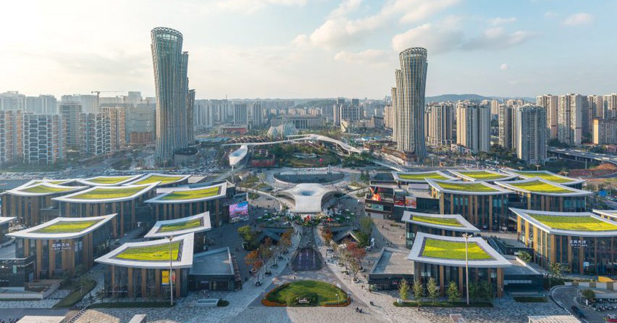Ra mắt khu đô thị lấy cảm hứng từ rừng tre ở Thiên Tân