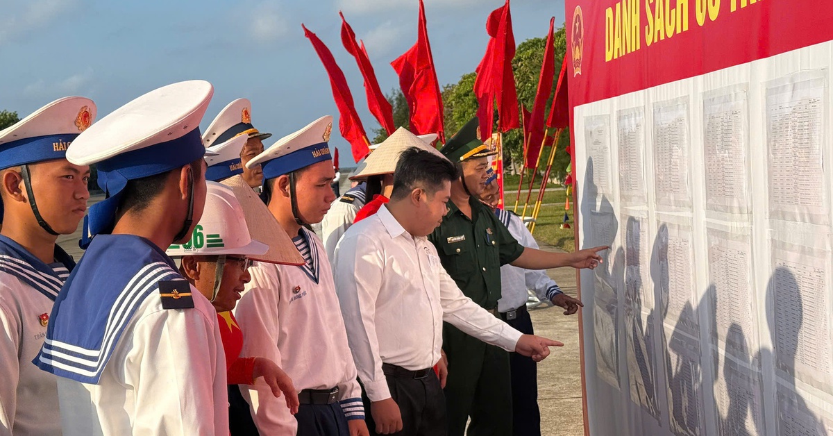 Đảo Trường Sa đã sẵn sàng cho ngày bầu cử