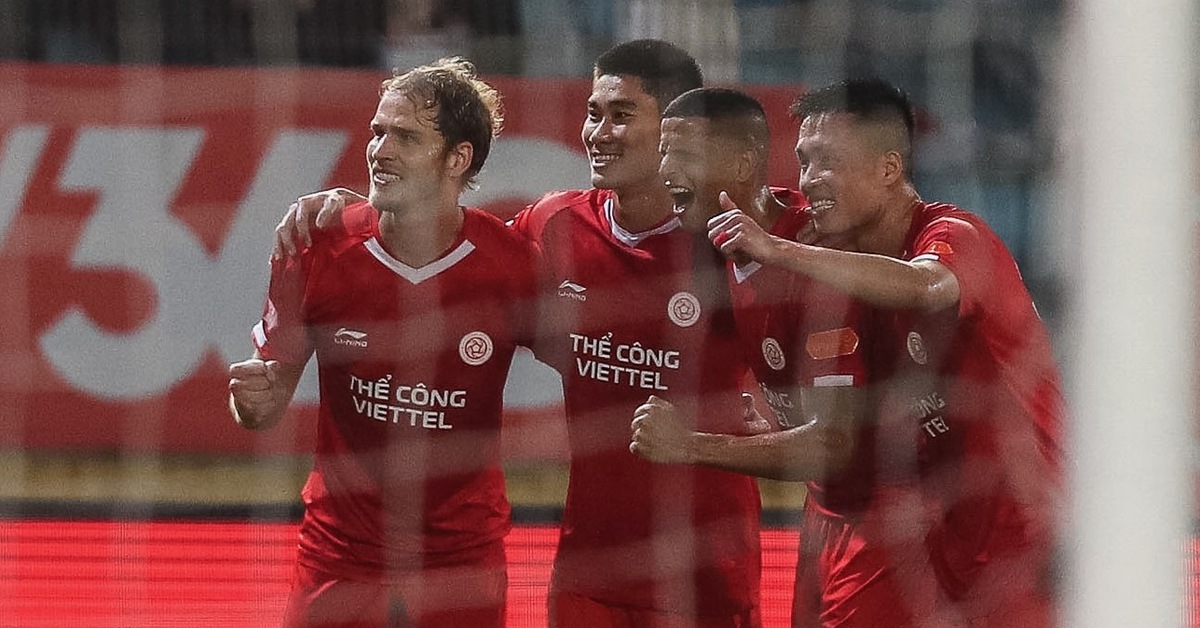 Thể Công - Viettel phả hơi nóng sau lưng CLB Công An Hà Nội