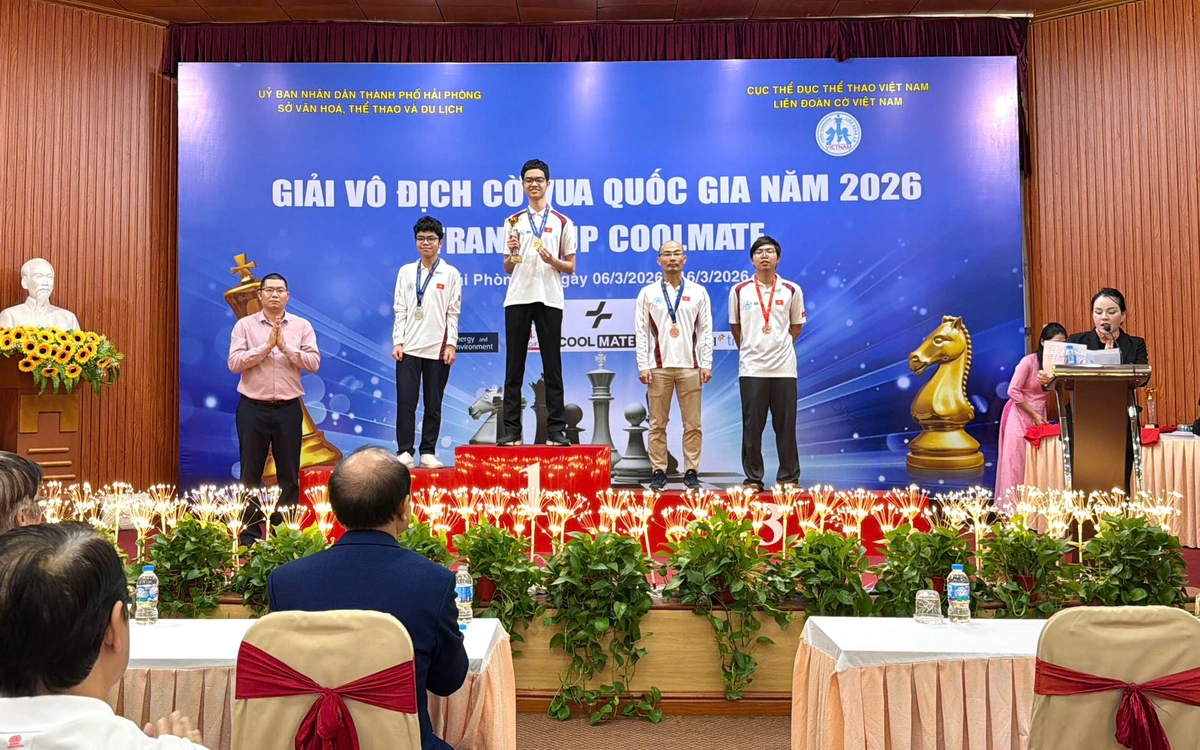 Bế mạc Giải vô địch cờ vua quốc gia 2026: Gay cấn đến phút cuối cùng