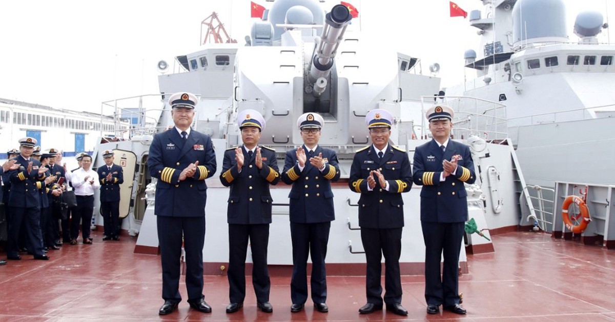 Lần đầu tiên hải quân Việt Nam - Trung Quốc tổ chức bắn đạn thật