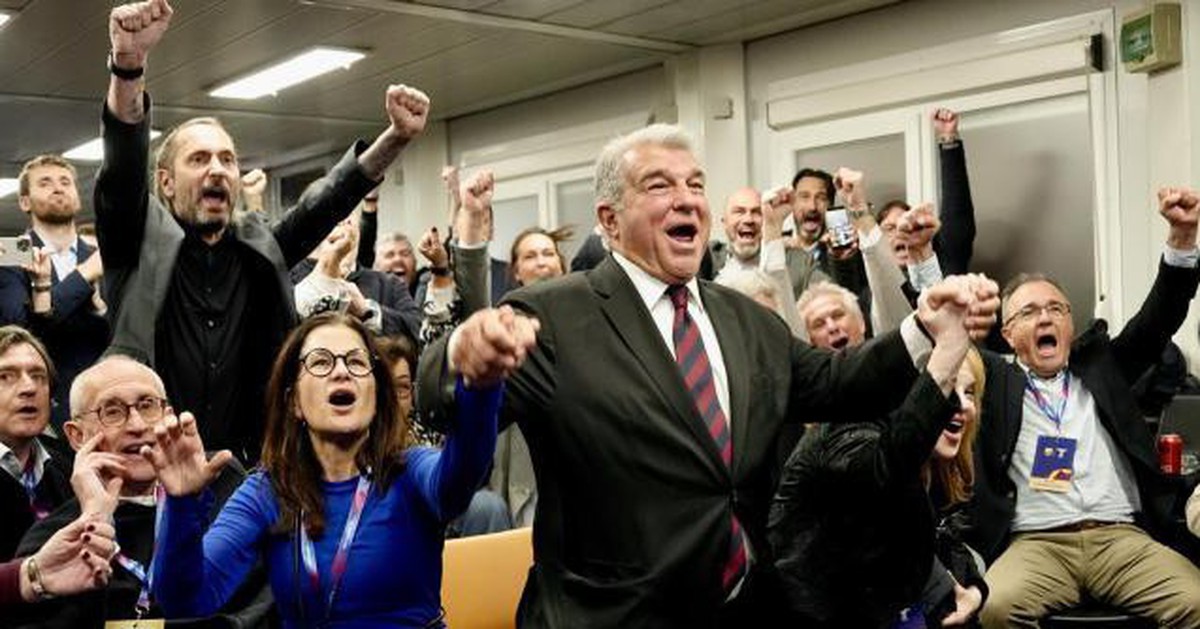 Vượt qua những lùm xùm, Laporta tái đắc cử Chủ tịch Barca