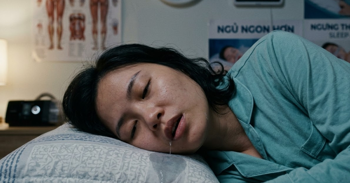 Tình huống hay gặp: Ngủ chảy dãi - giấc ngủ ngon hay dấu hiệu báo động về sức khỏe?