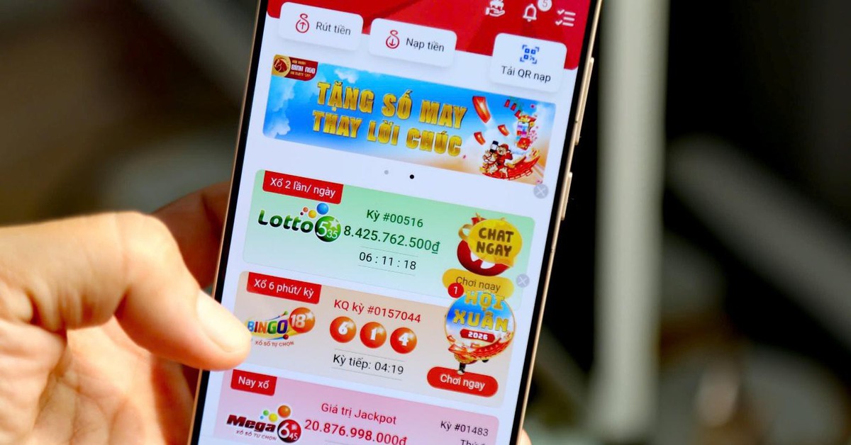 Vietlott: Săn giải xổ số tiền tỷ với chiếc điện thoại