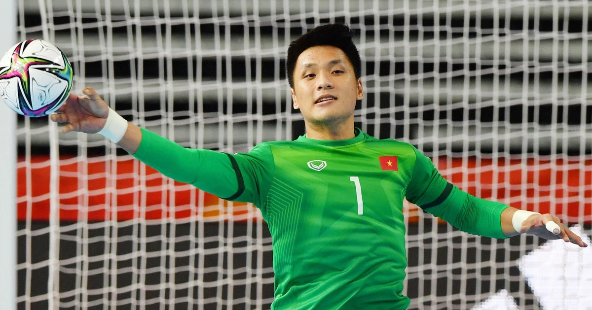 Tuyển futsal Việt Nam gọi lại thủ môn dự World Cup