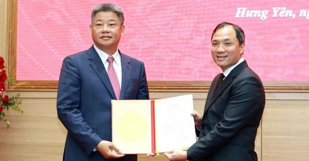 Ông Nguyễn Mạnh Quyền làm Phó bí thư Tỉnh ủy Hưng Yên