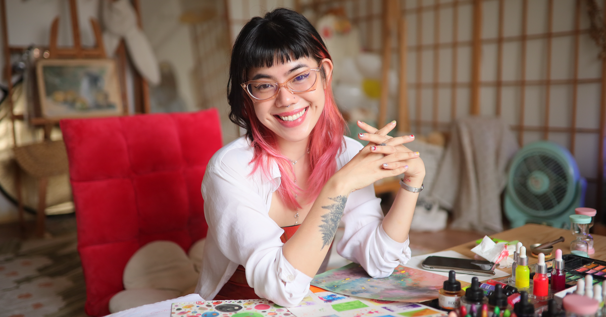 Dùng màu sắc phác thảo tâm tư, trị liệu tâm lý