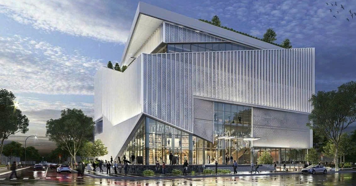 Khởi công hơn 1 năm, dự án thư viện Cần Thơ mới làm được hơn 6%