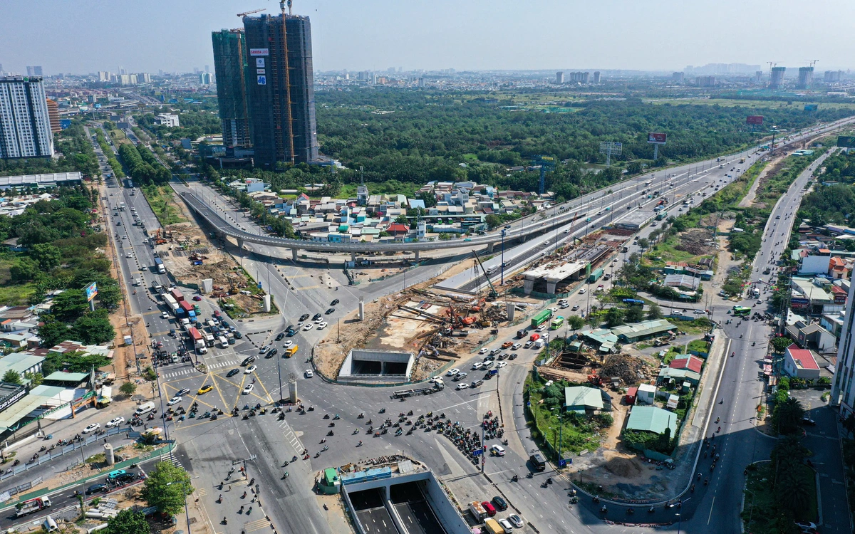 Tiến độ mới nhất ở nút giao An Phú ra sao để kịp hoàn thành quý 2 năm nay?