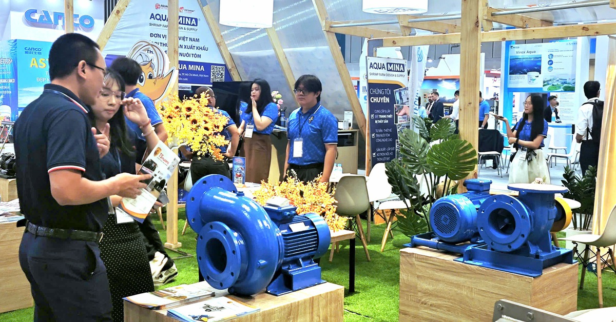 Từ con giống đến thiết bị nuôi, thủy sản công nghệ cao hút khách ở TP.HCM